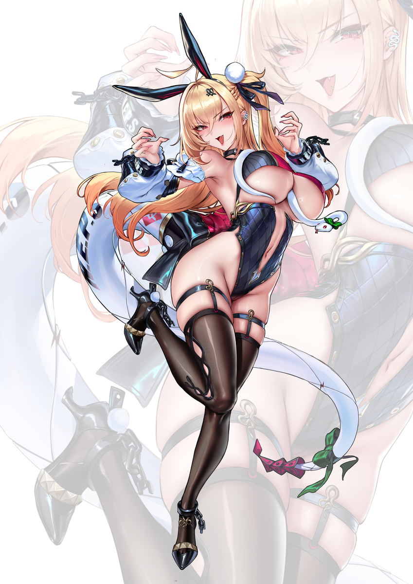 This is a pixiv picture whose title is シーシア バニーガール.