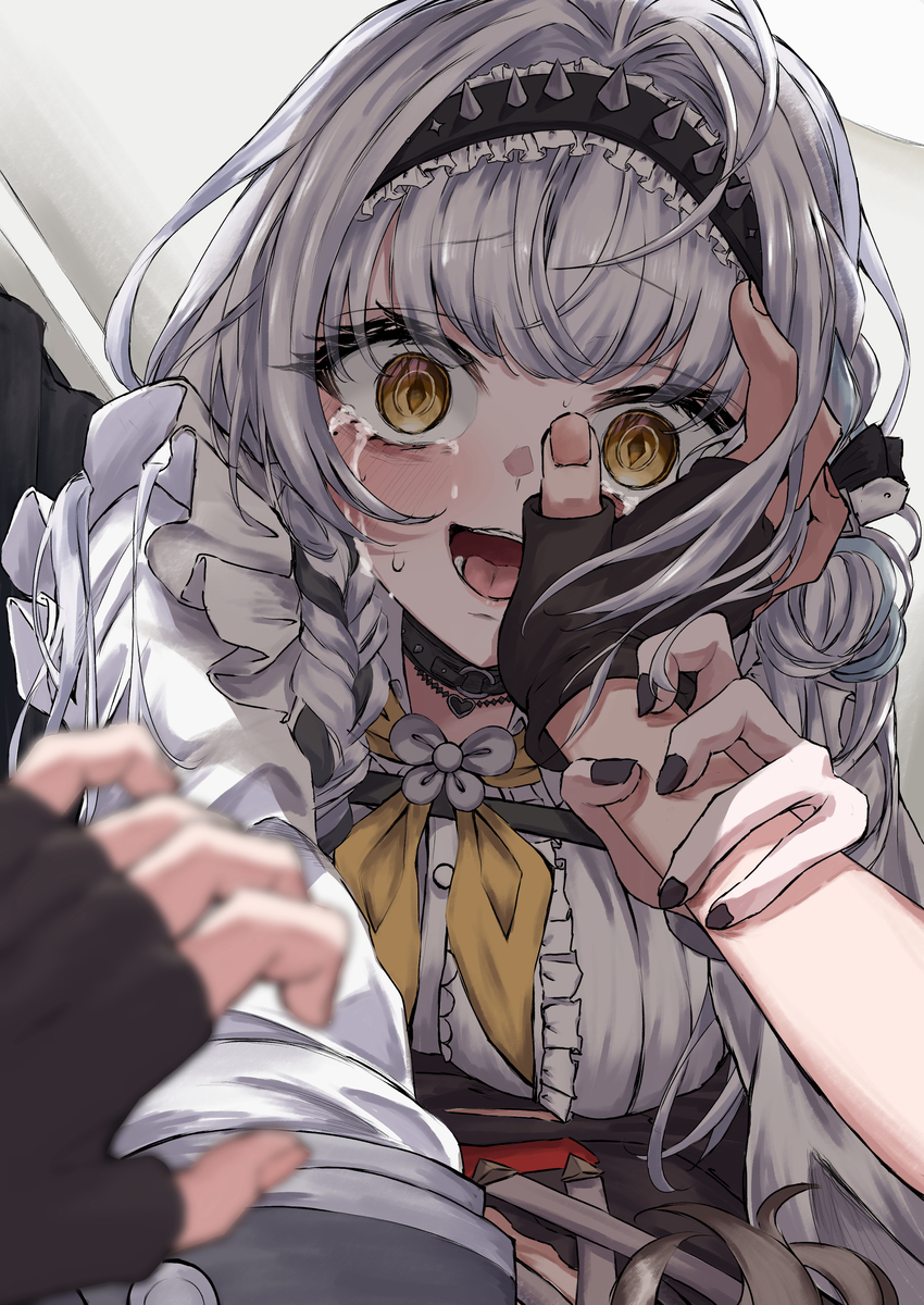 This is a pixiv picture whose title is 「ねぇ、私を愛せて、幸せでしょ？」.