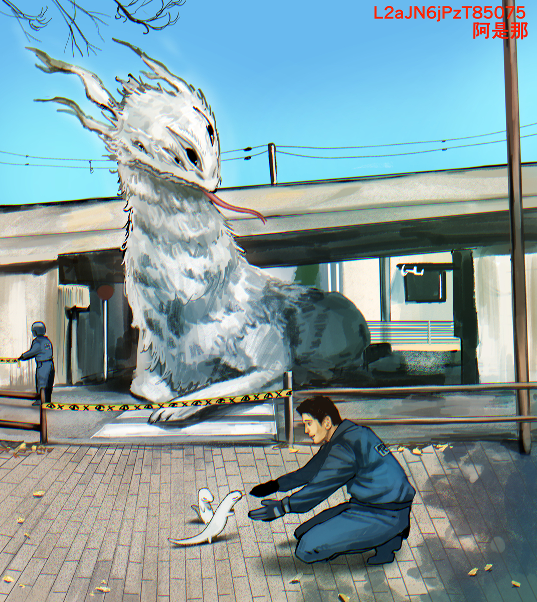 This is a pixiv picture whose title is 母.
