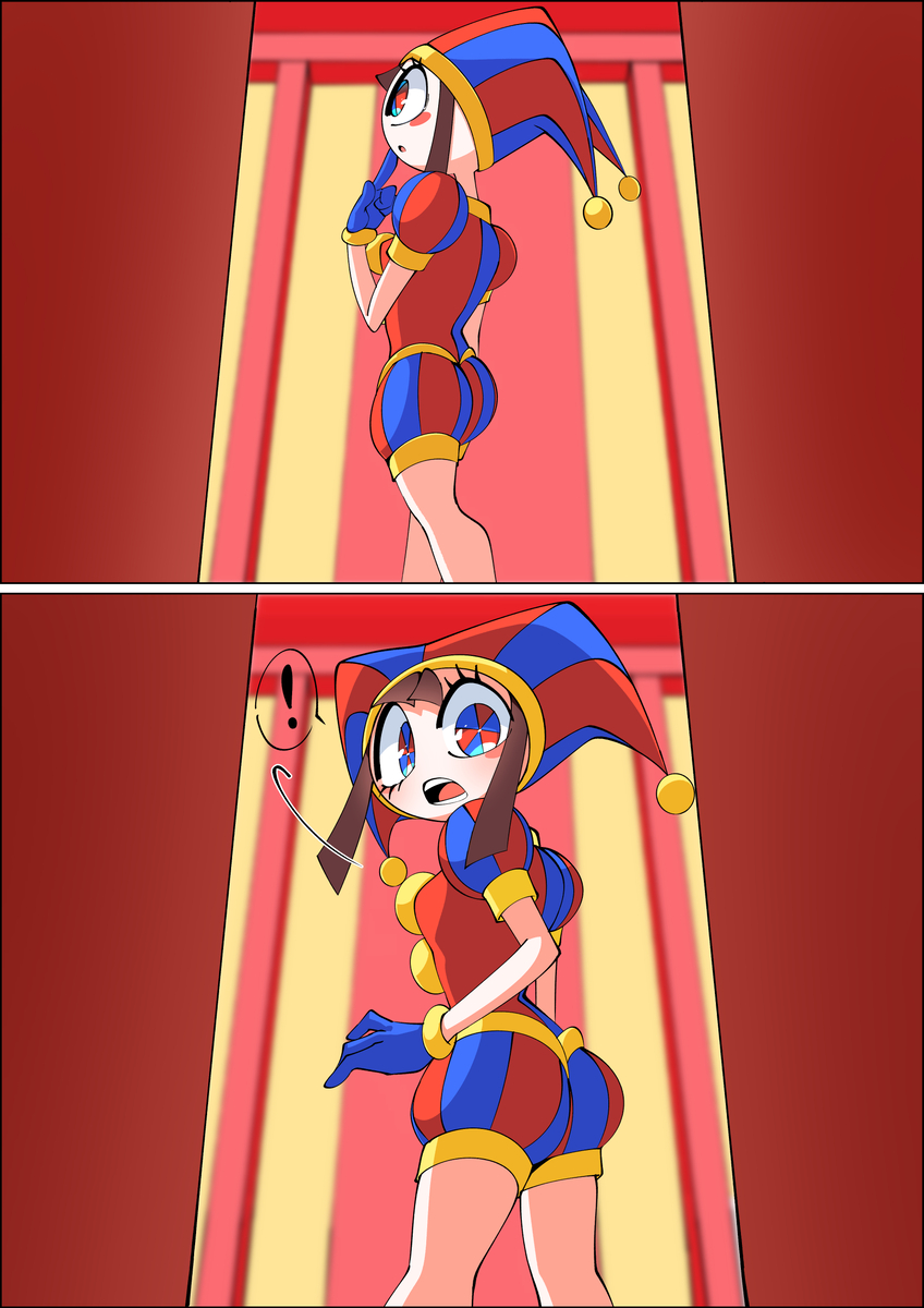 This is a pixiv picture whose title is 「も～そんなところにいたのね」.