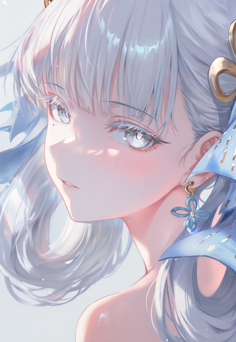 This is a pixiv picture whose title is 今汐.