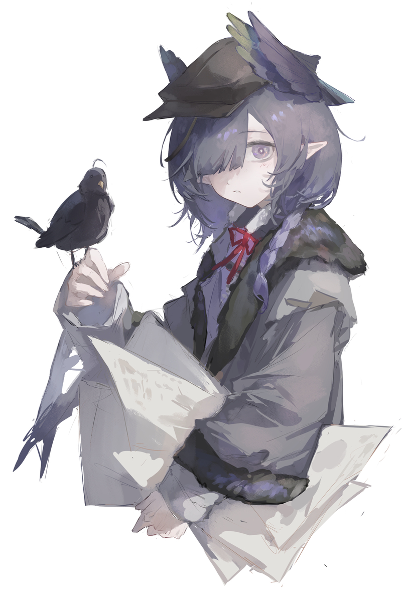 This is a pixiv picture whose title is 啾.