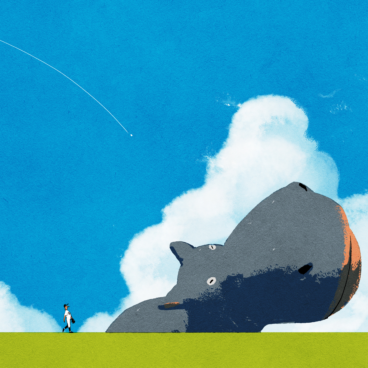 This is a pixiv picture whose title is カバ公園.