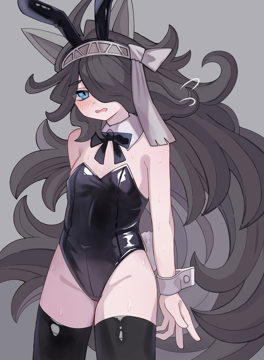 This is a pixiv picture whose title is バニーを着てほしいと頼まれたキャスリィ.