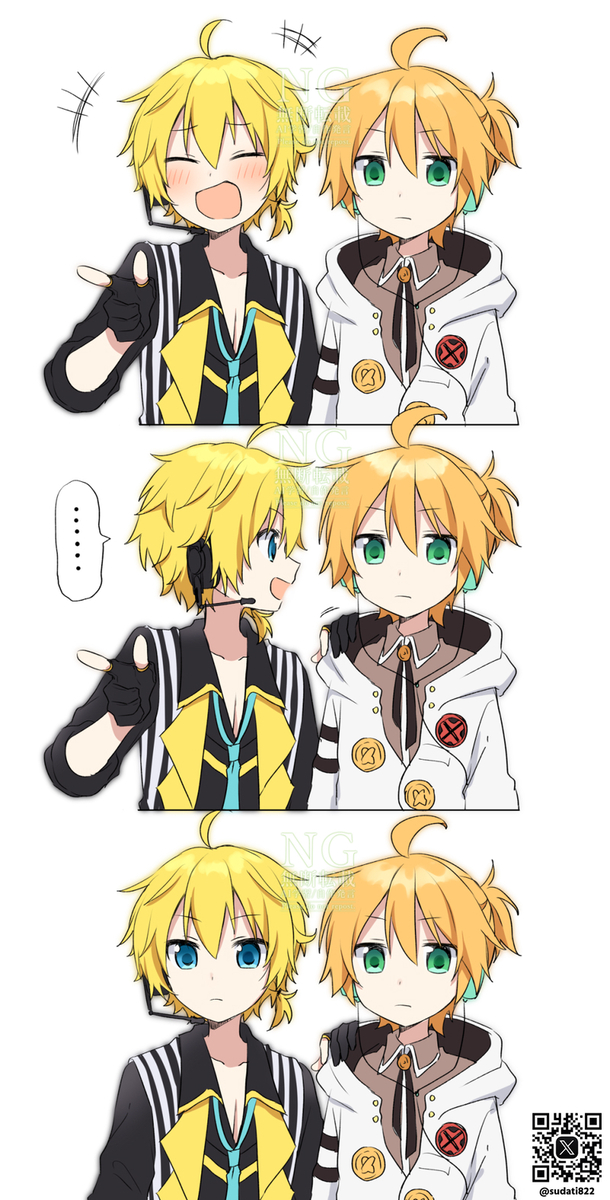 This is a pixiv picture whose title is memeランエジ.