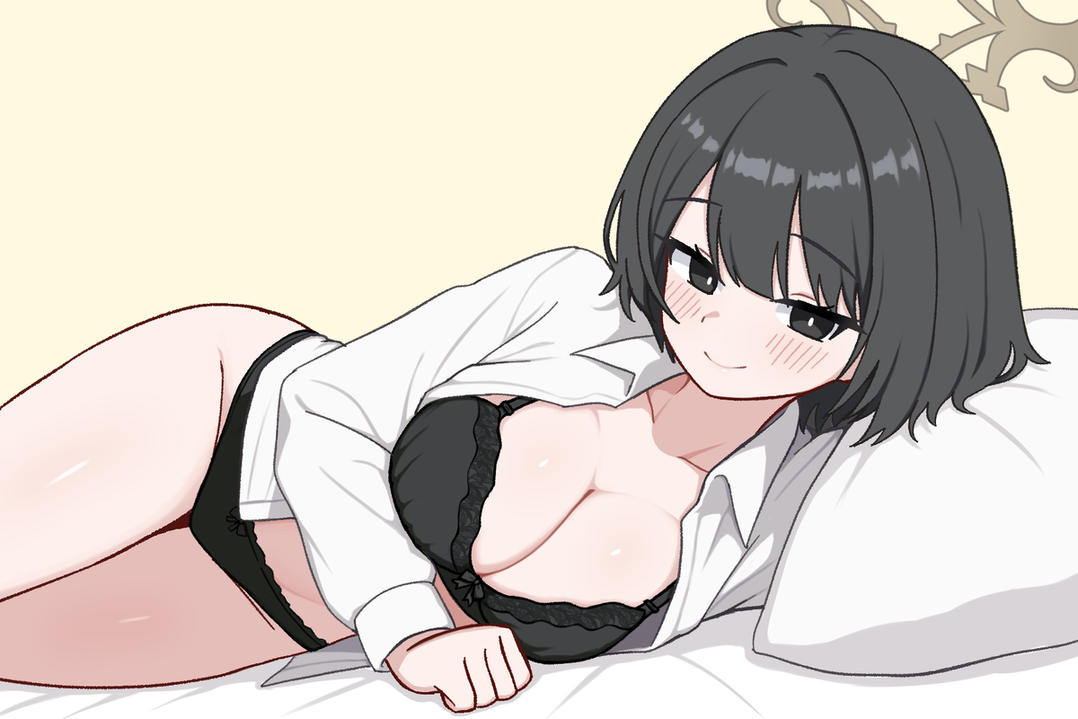 This is a pixiv picture whose title is hrm.