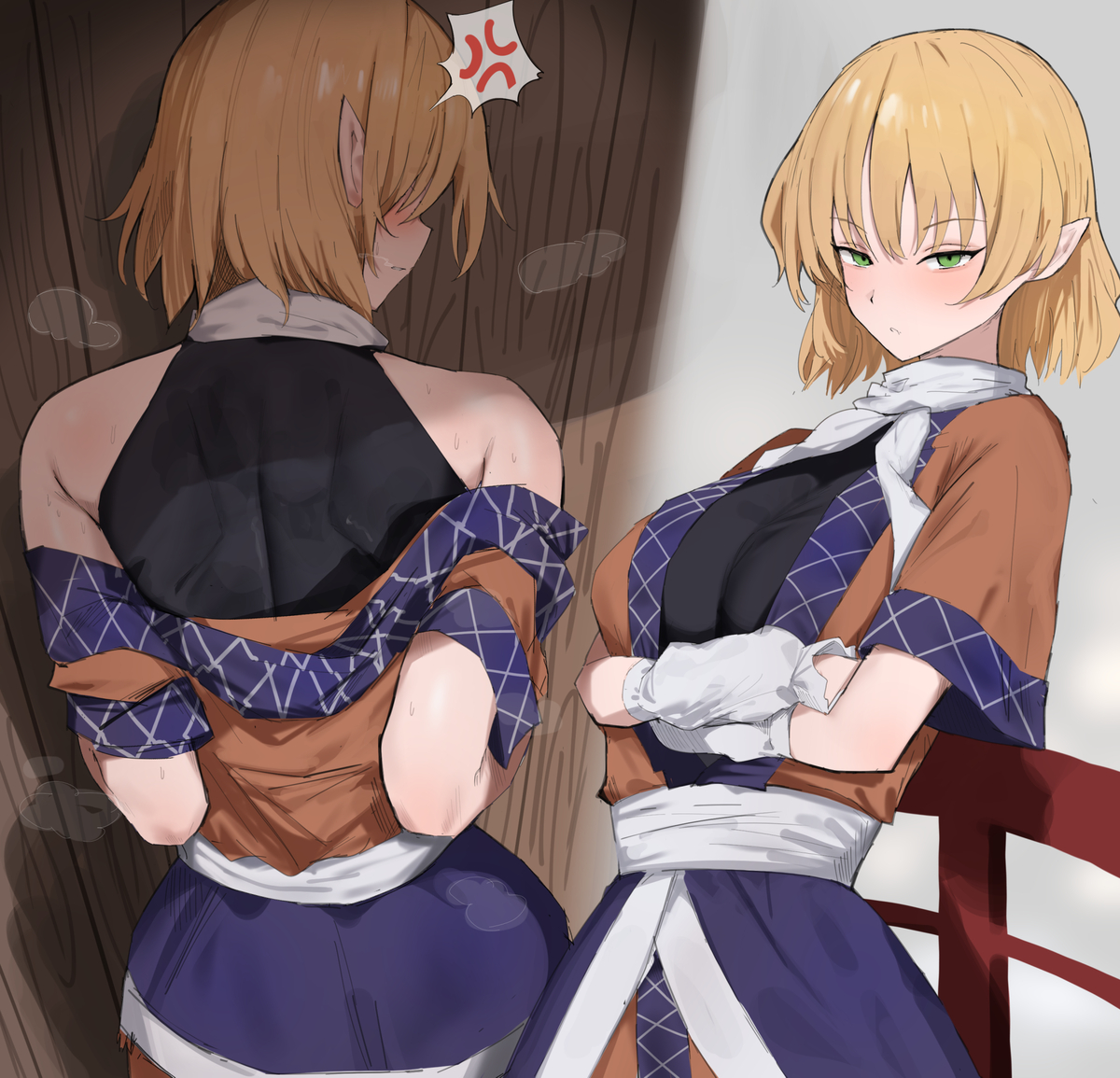 This is a pixiv picture whose title is Parsee.