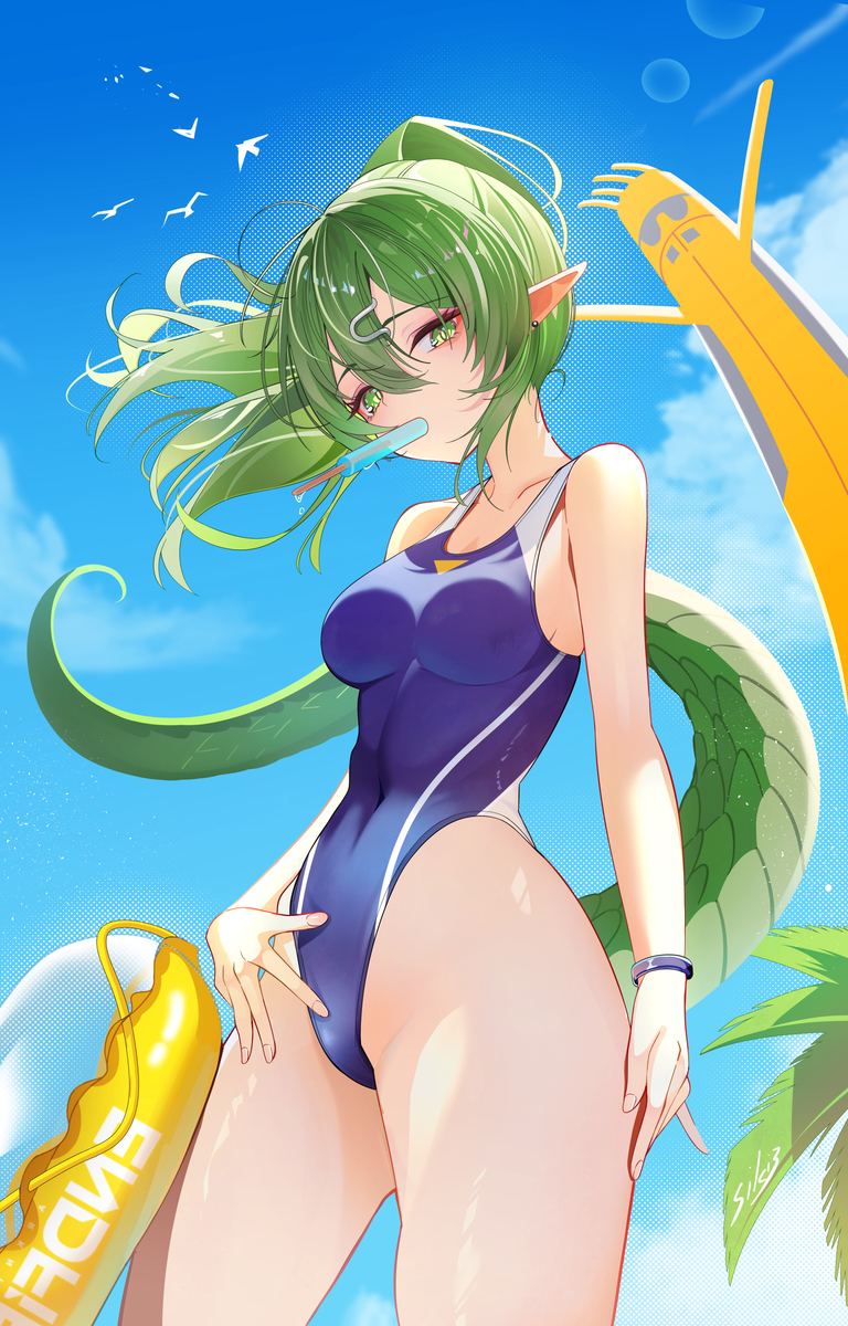 This is a pixiv picture whose title is フローライト.