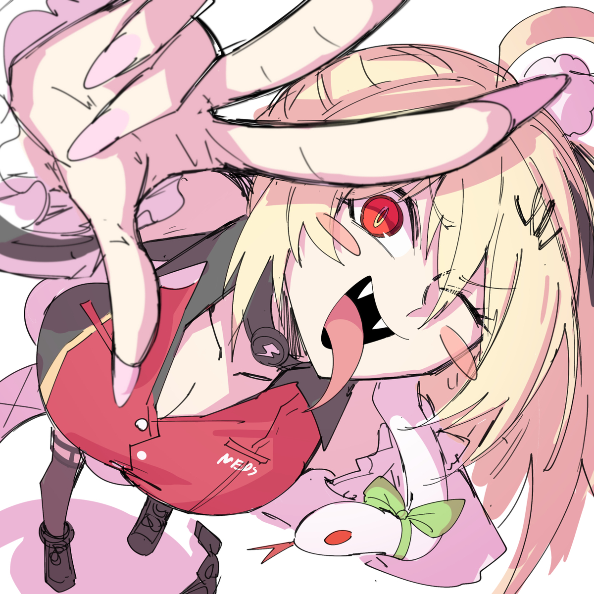 This is a pixiv picture whose title is ギャ.