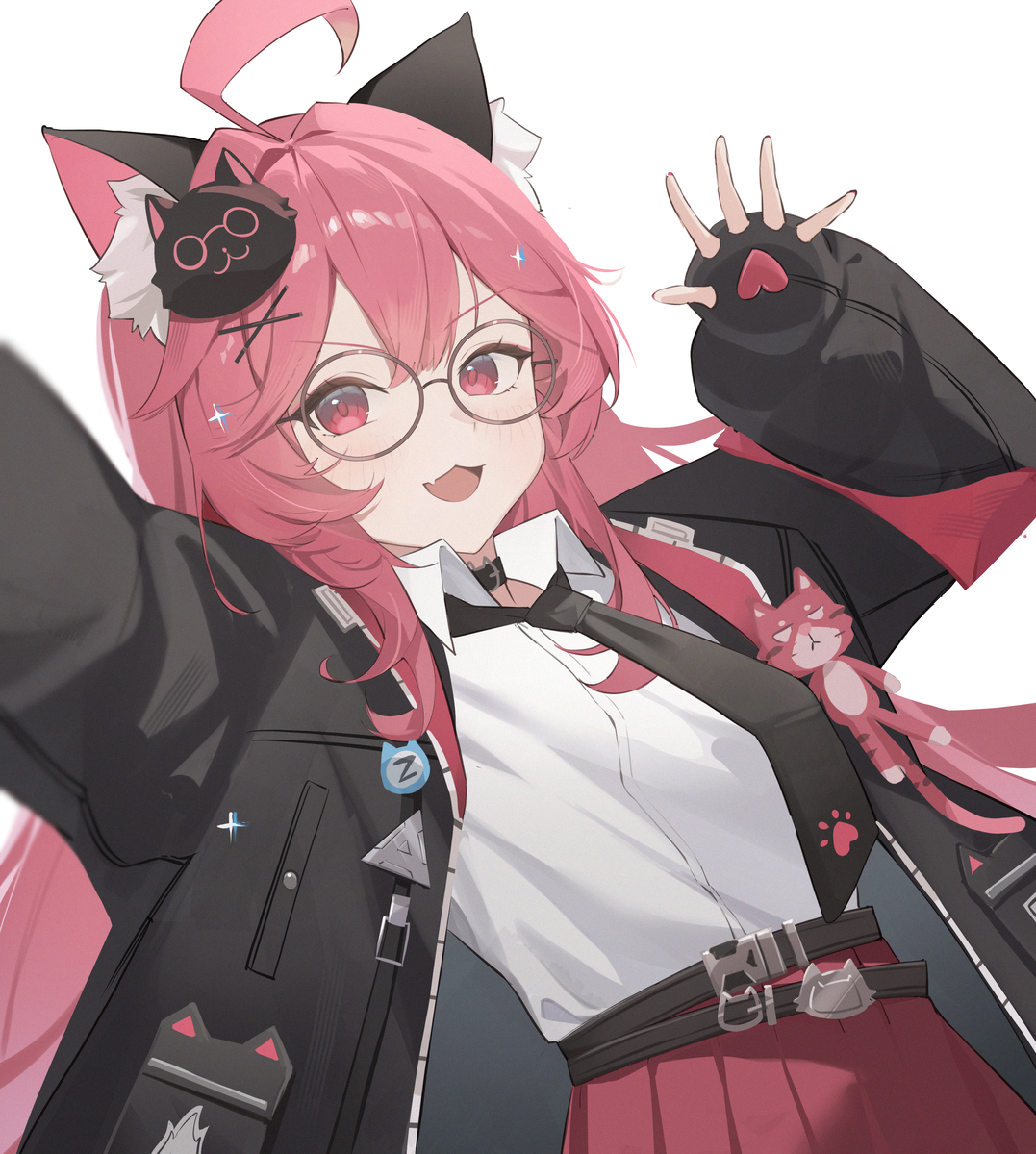 This is a pixiv picture whose title is 娜娜莉貓貓.
