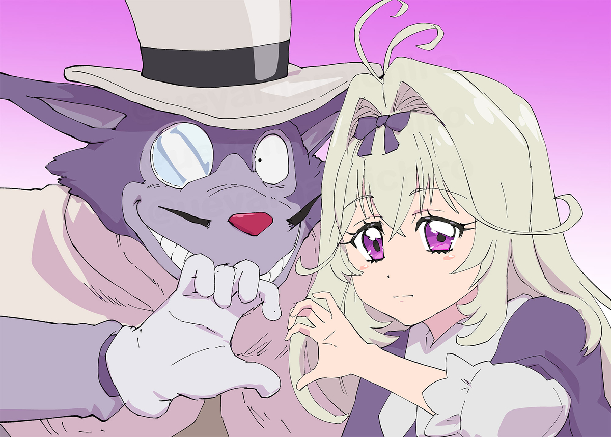 This is a pixiv picture whose title is 怪盗系.