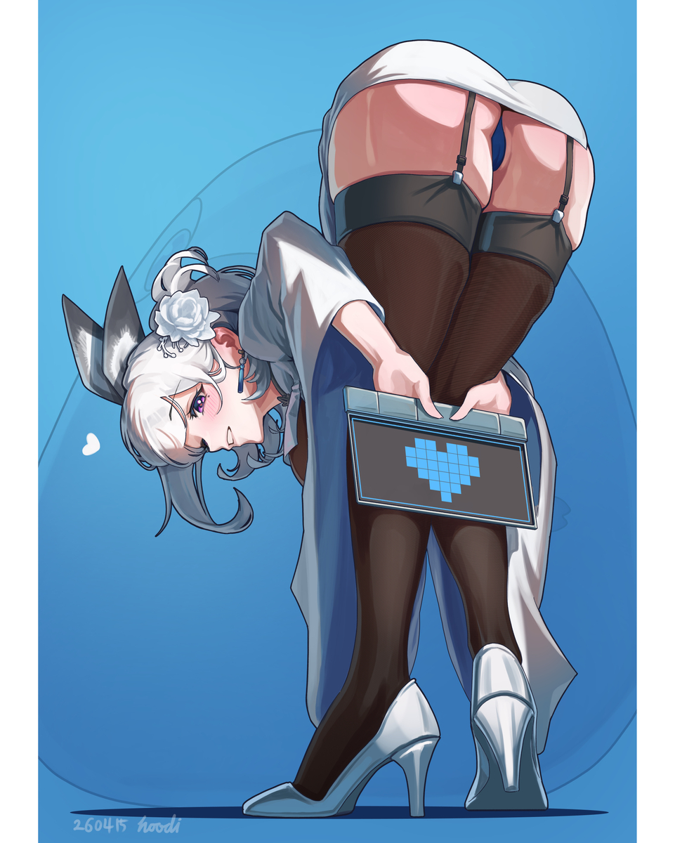 This is a pixiv picture whose title is 💙.