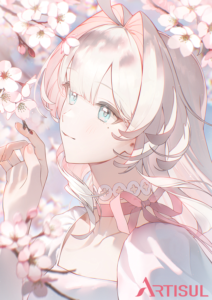 This is a pixiv picture whose title is 淡色息吹🌸.