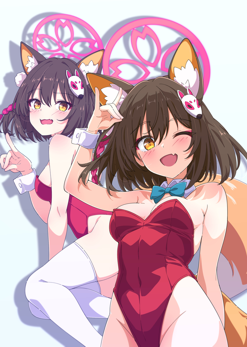 This is a pixiv picture whose title is ニンニンバニー.