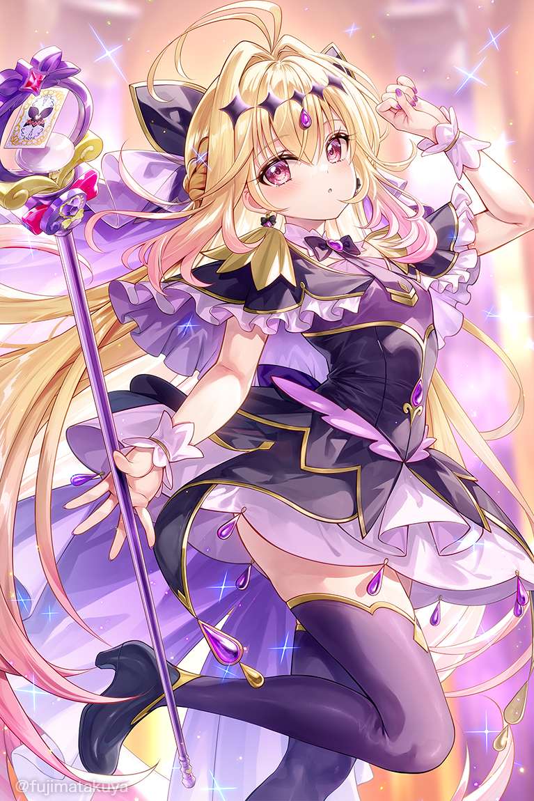 This is a pixiv picture whose title is キュアアルカナ・シャドウ.