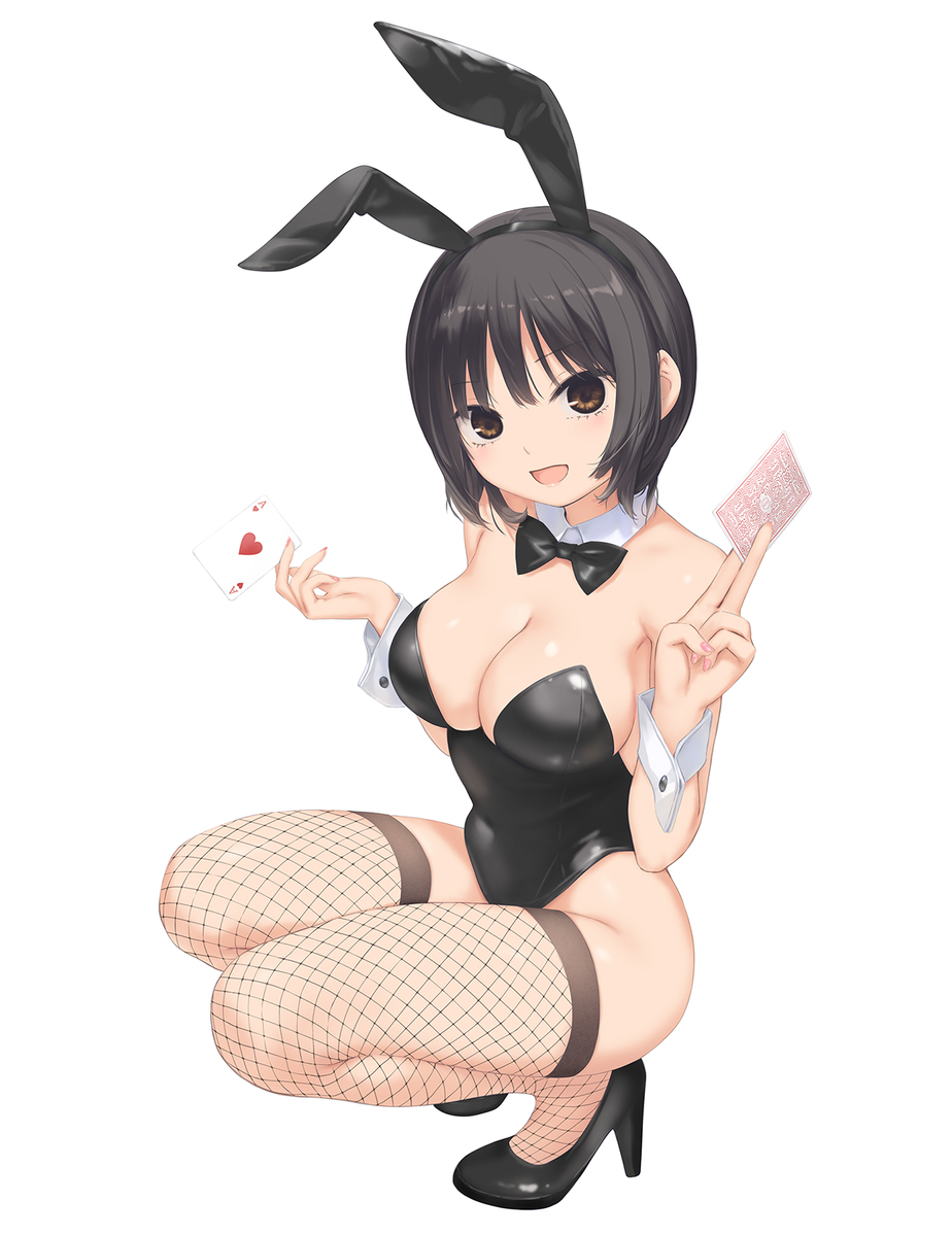 This is a pixiv picture whose title is BUNNY青山さん.
