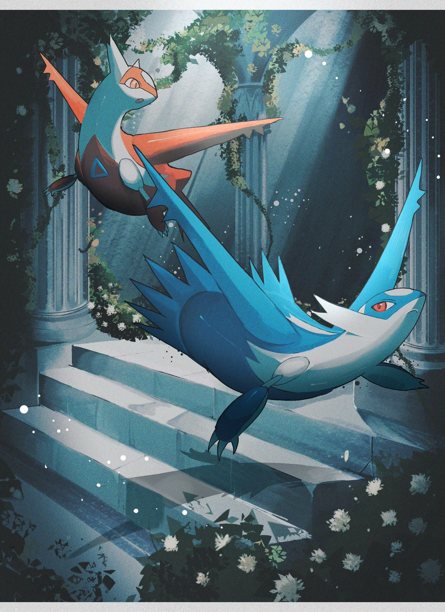This is a pixiv picture whose title is 神殿にて.
