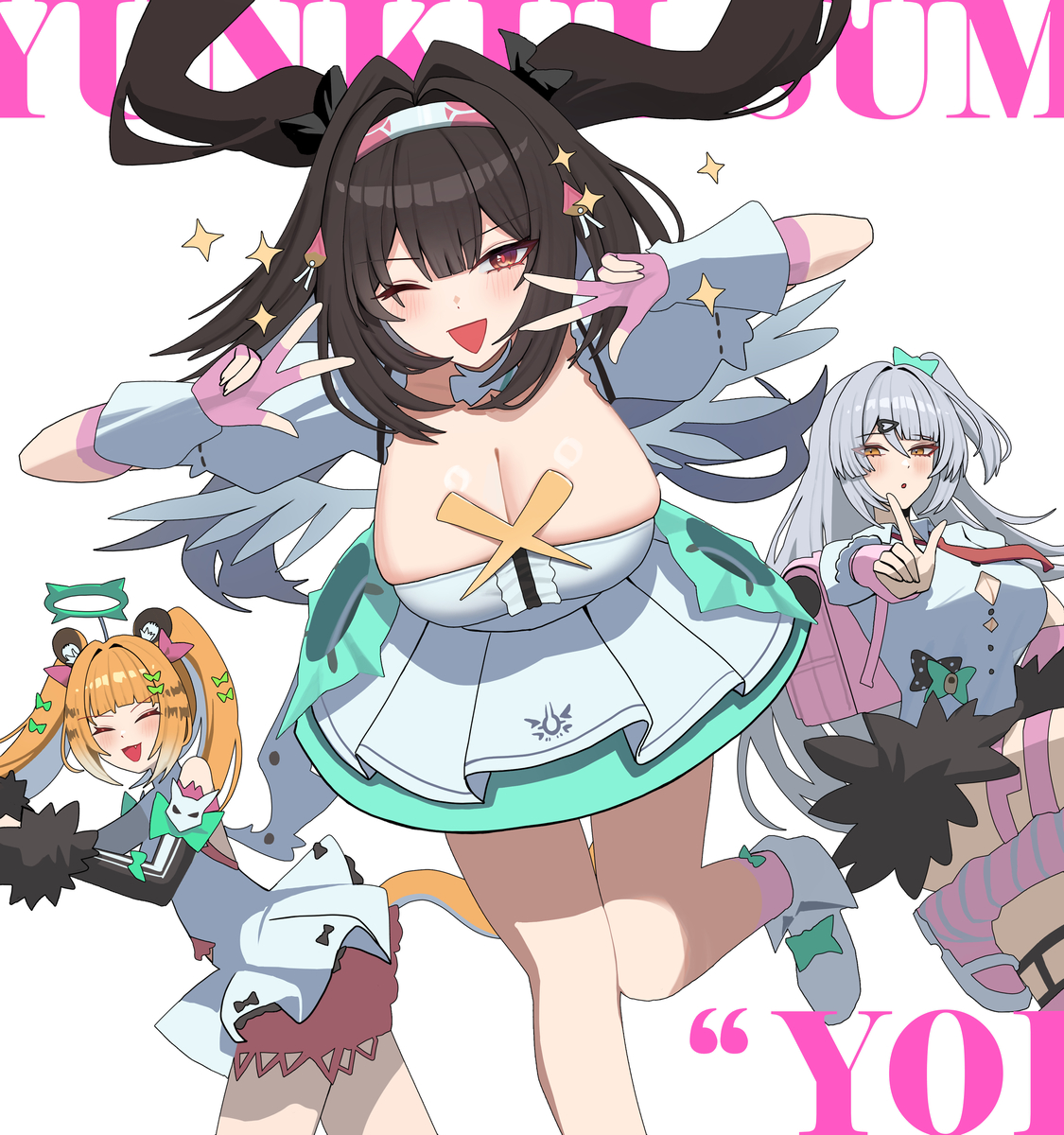 This is a pixiv picture whose title is 雲嶽山はもうお金がない！！.