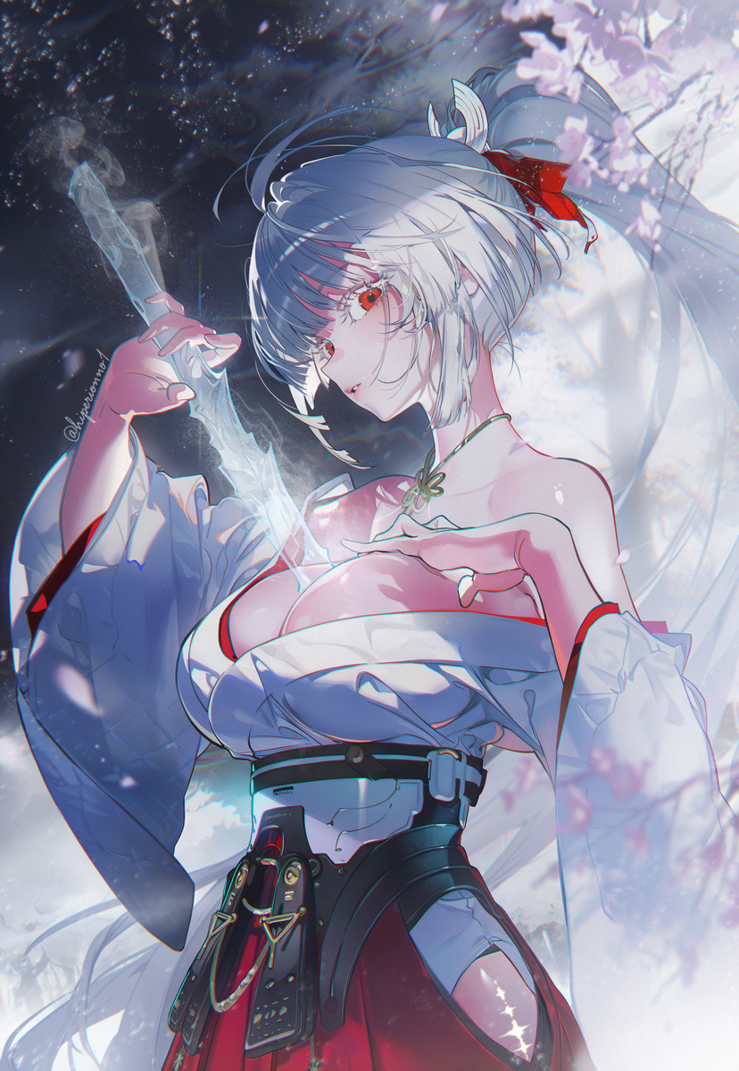 This is a pixiv picture whose title is 奶香の一刀.