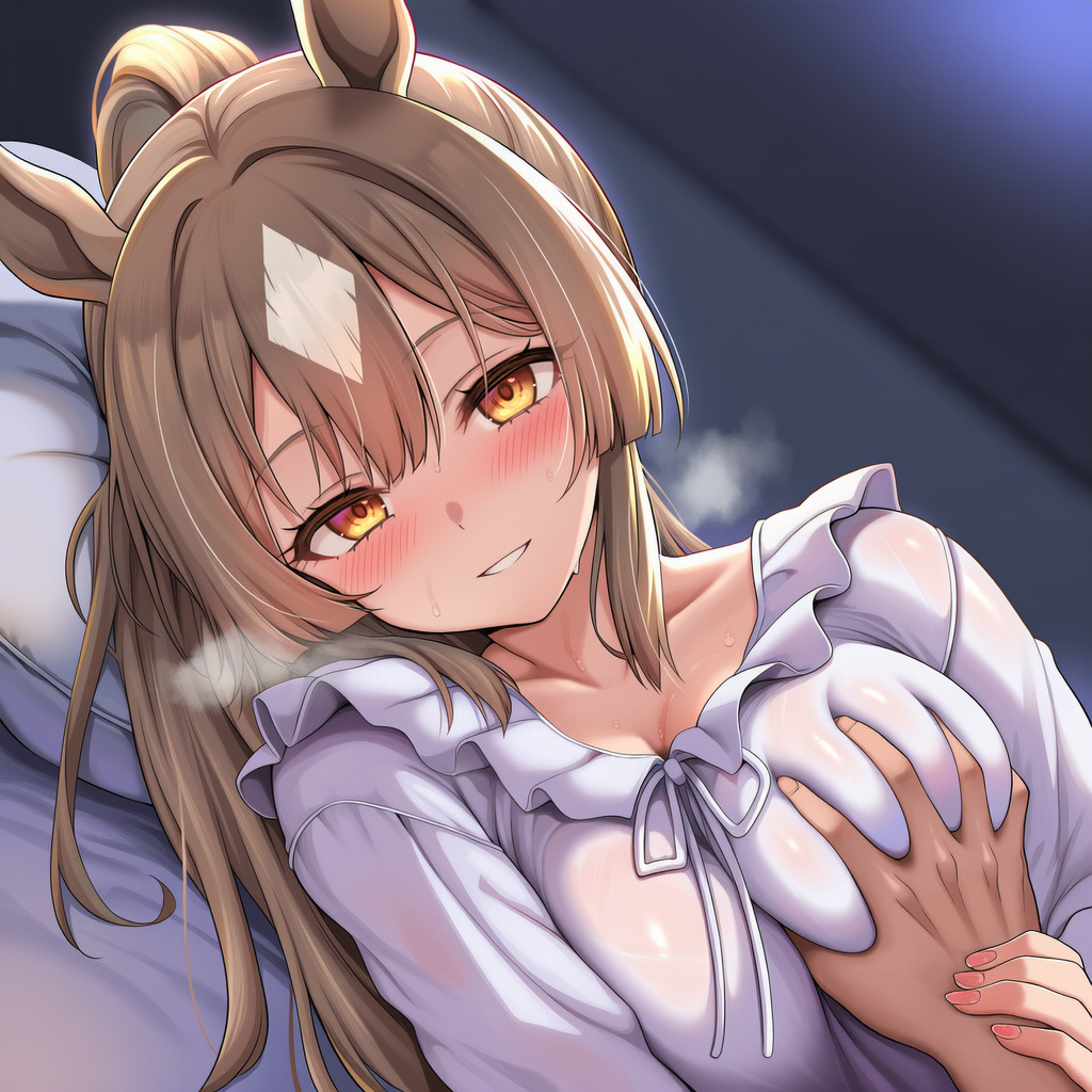 This is a pixiv picture whose title is サトノダイヤモンド／Satono Diamond.