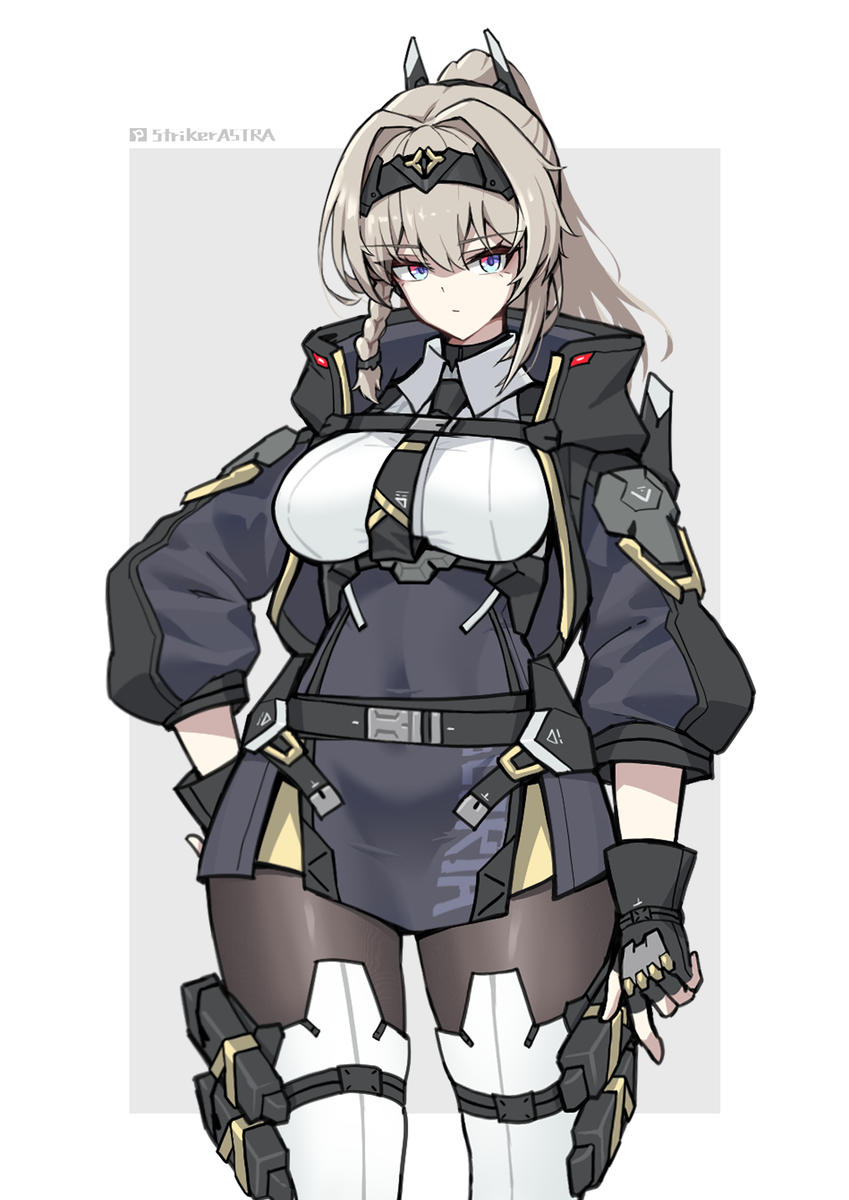 This is a pixiv picture whose title is 布兰德莉.