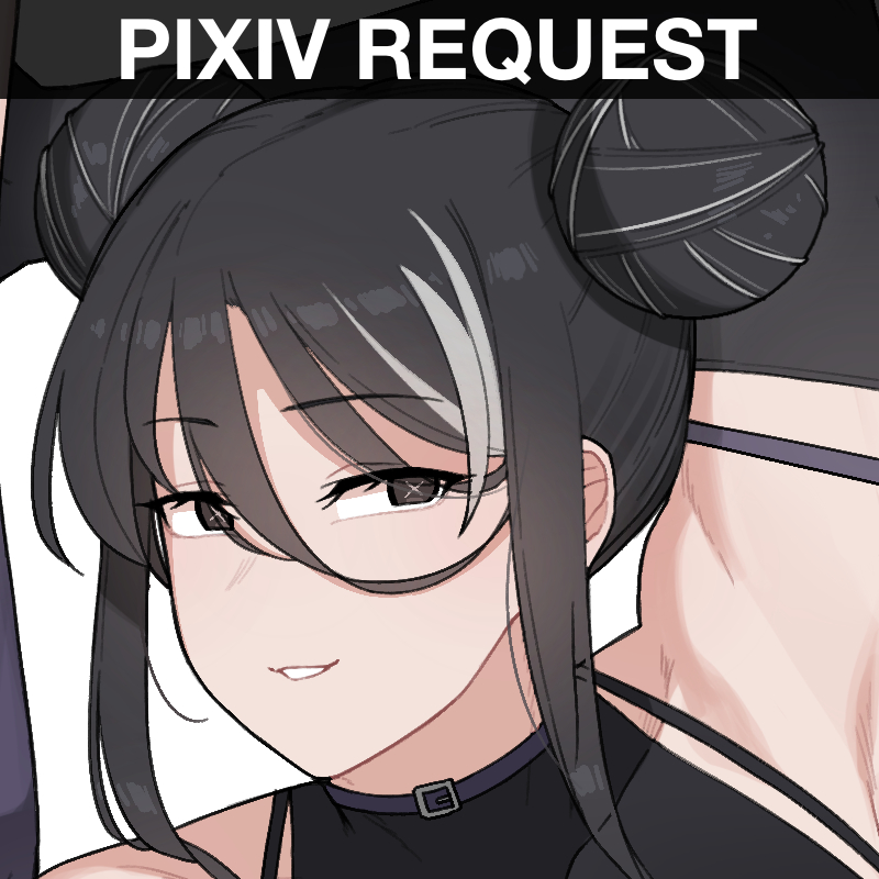 This is a pixiv picture whose title is request.