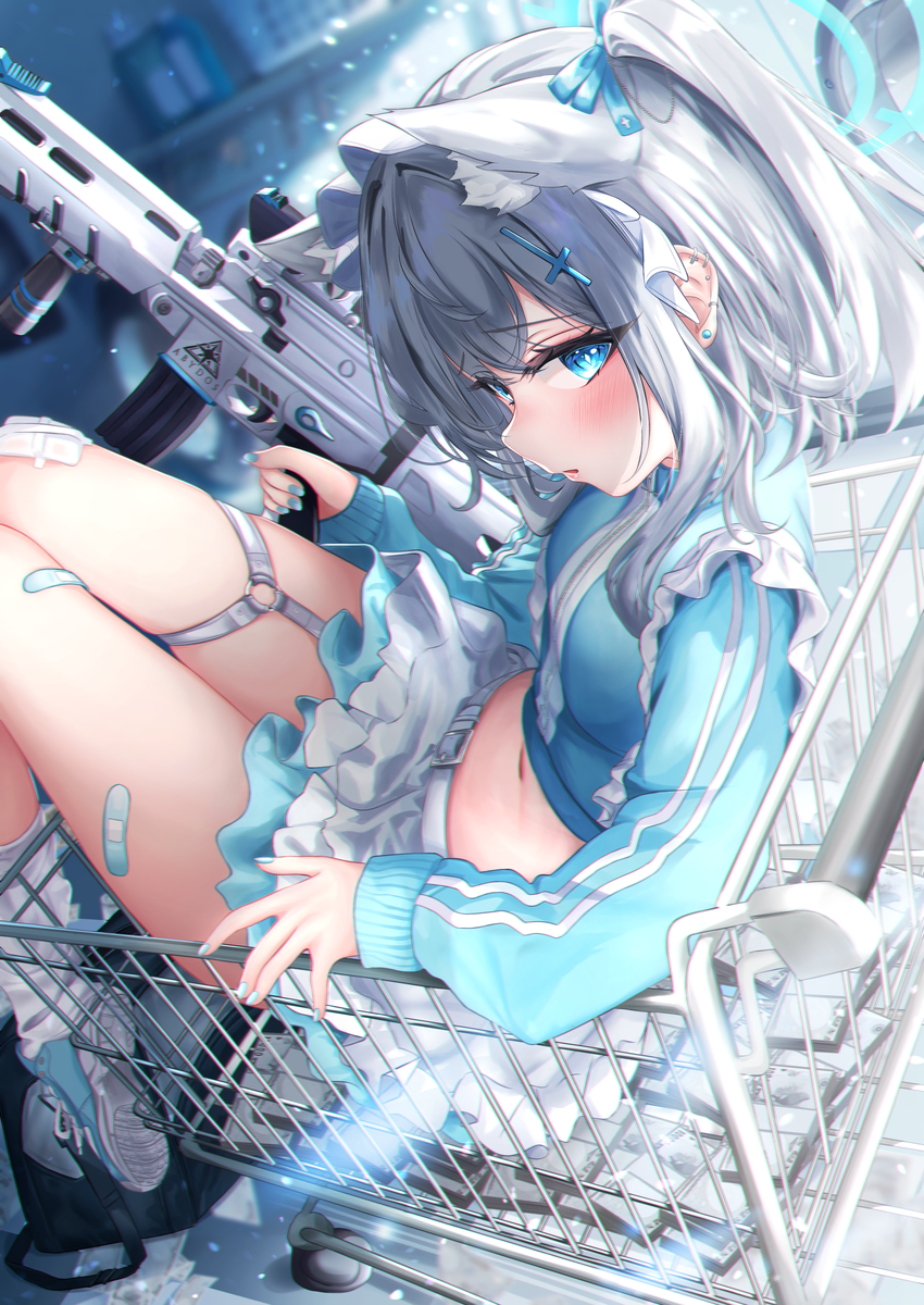 This is a pixiv picture whose title is シロコ・天使界隈.