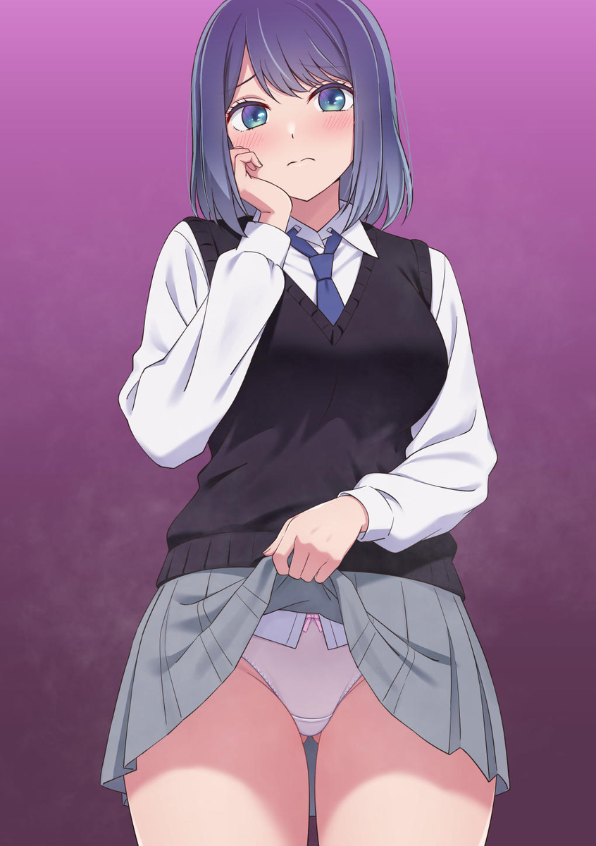 This is a pixiv picture whose title is 見せてくれるあかね.