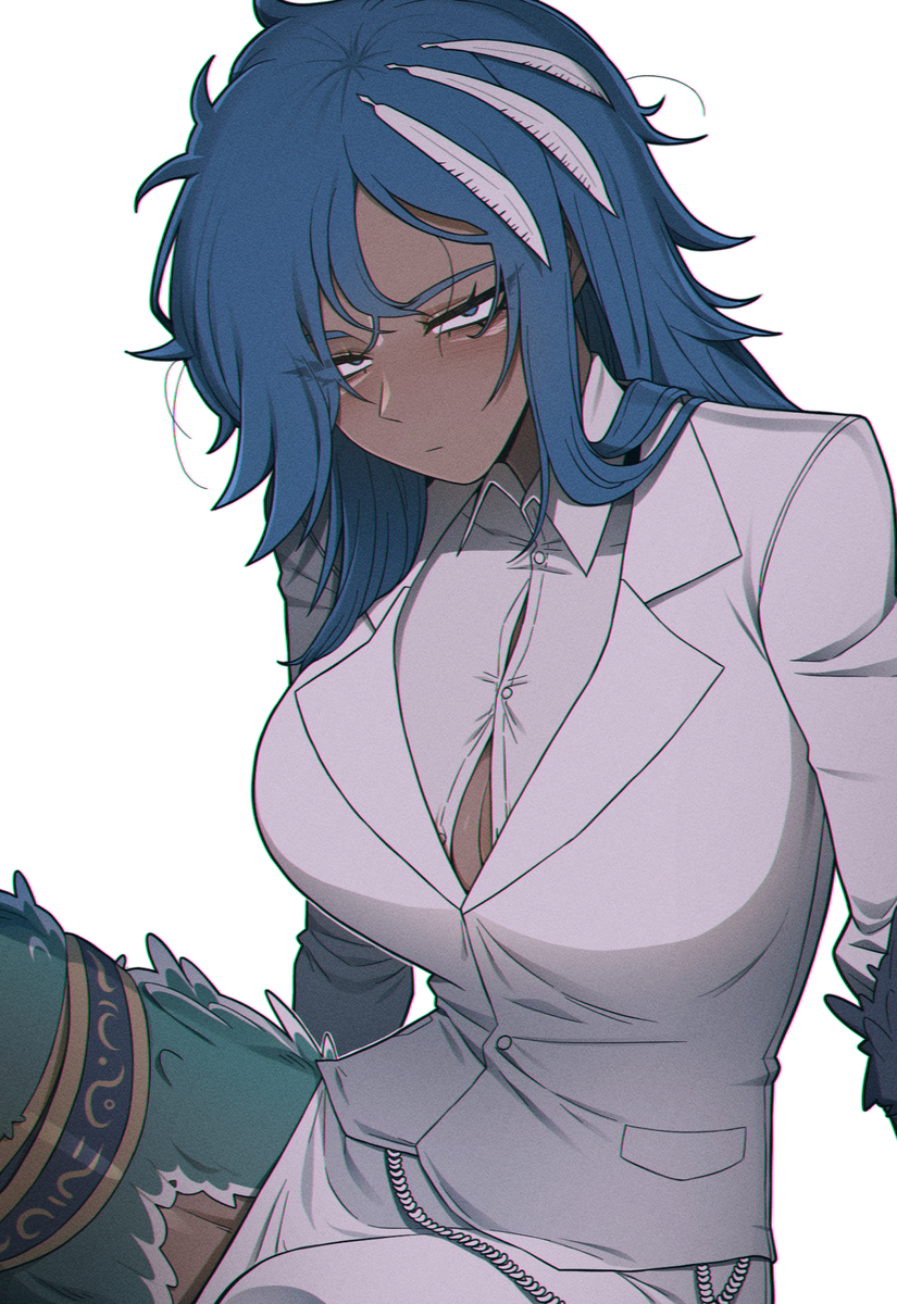 This is a pixiv picture whose title is 루포.