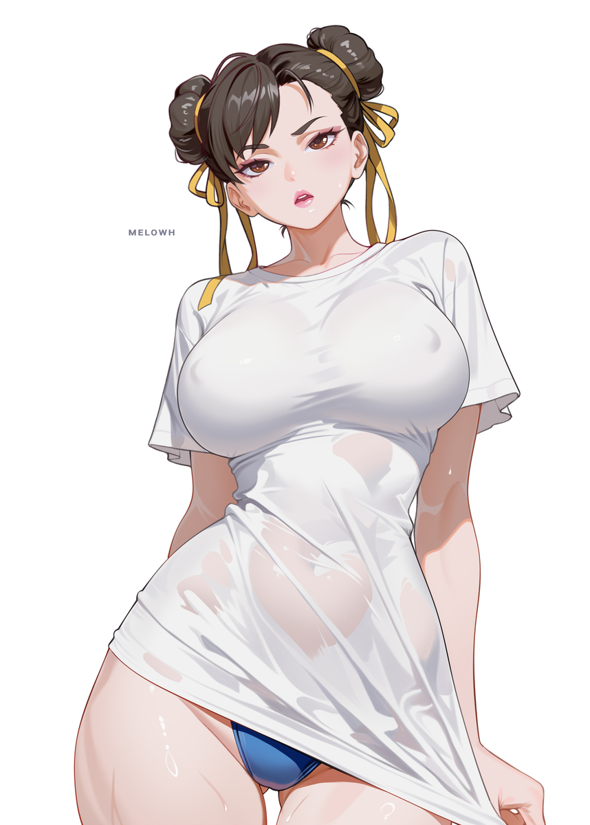 This is a pixiv picture whose title is Chun Li.