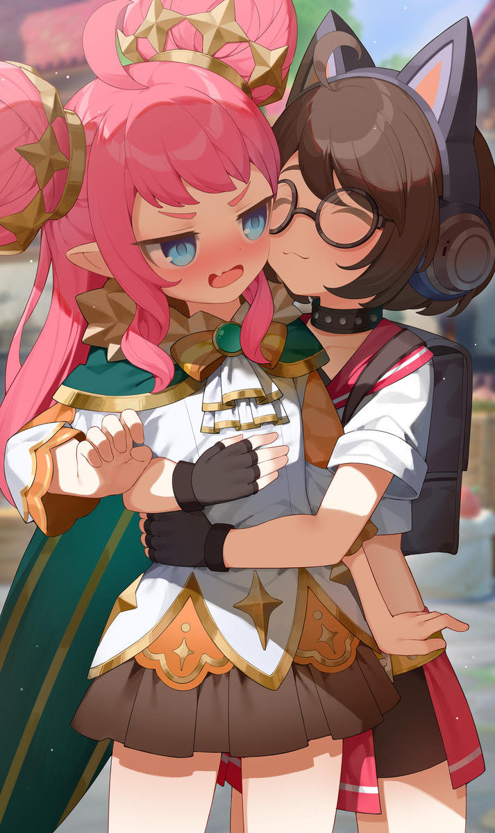 This is a pixiv picture whose title is 可丽希亚.