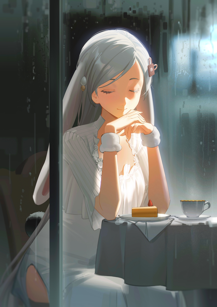 This is a pixiv picture whose title is 兔妈.