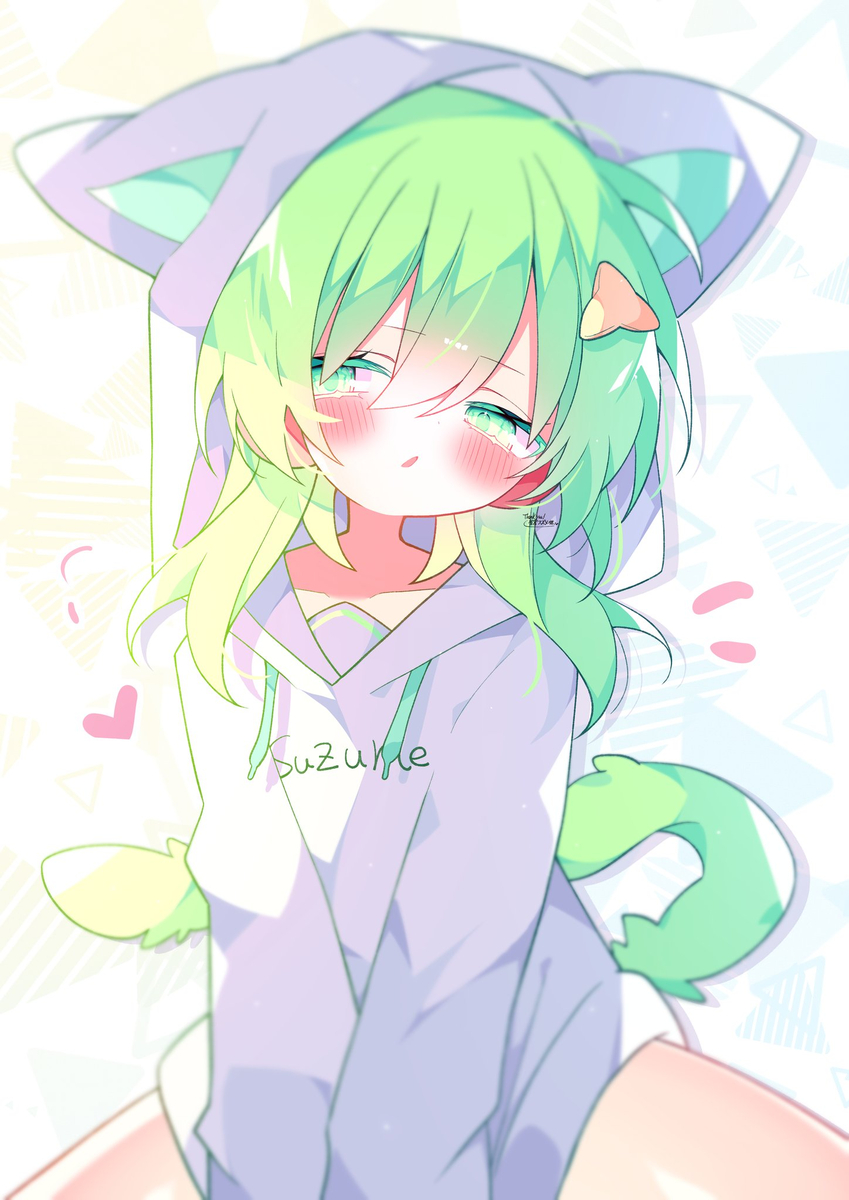 This is a pixiv picture whose title is skeb.