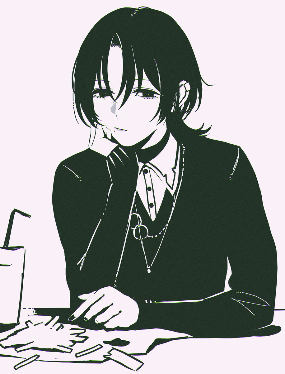 This is a pixiv picture whose title is 1.