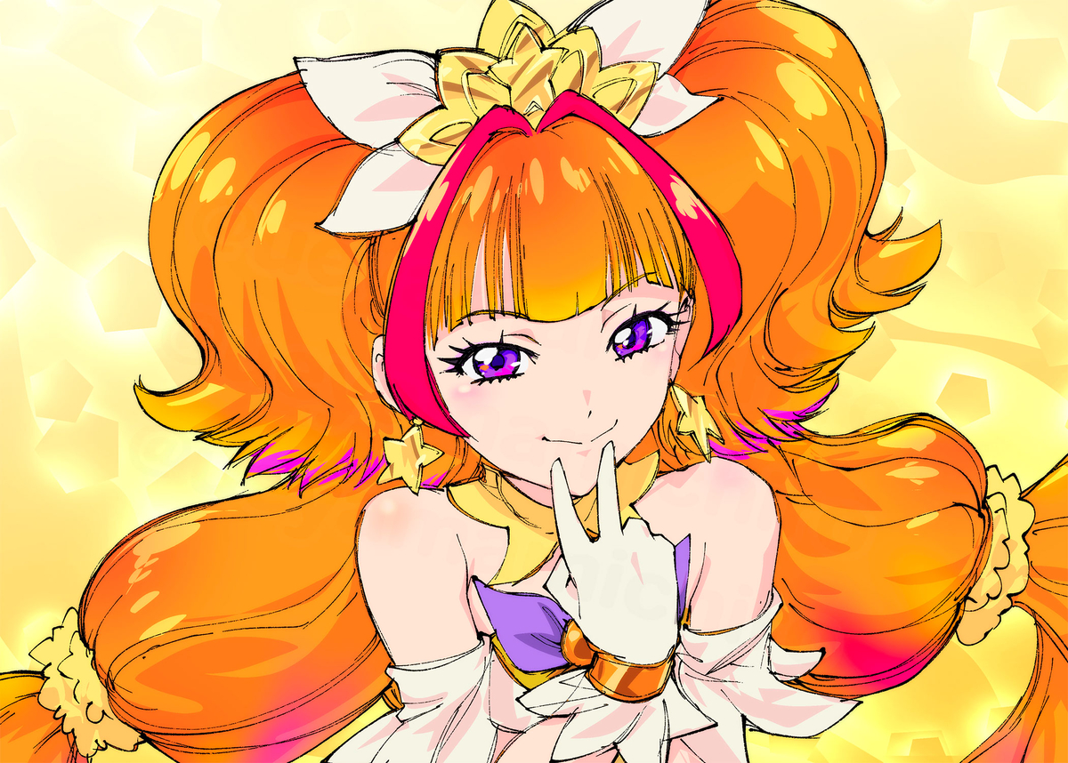 This is a pixiv picture whose title is きらめく星のプリンセス.