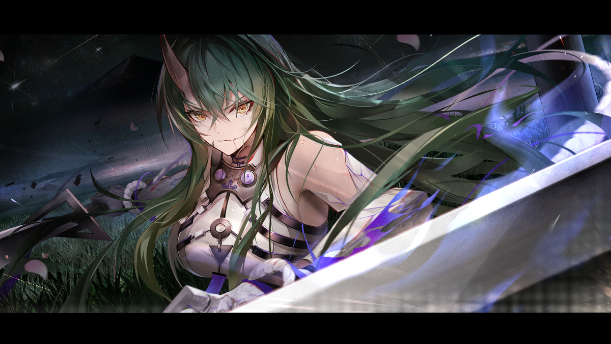 This is a pixiv picture whose title is 【明日方舟】星熊.