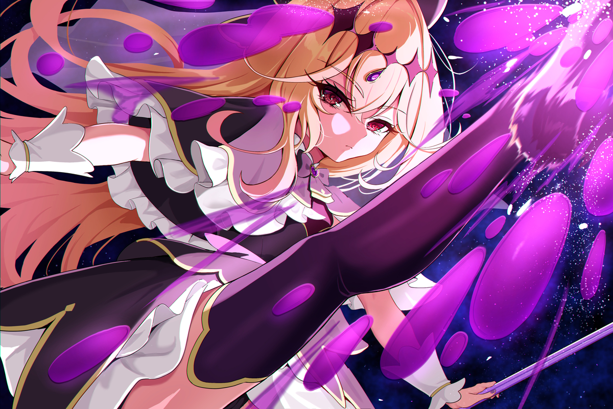 This is a pixiv picture whose title is 蹴りアルカナシャドウ.