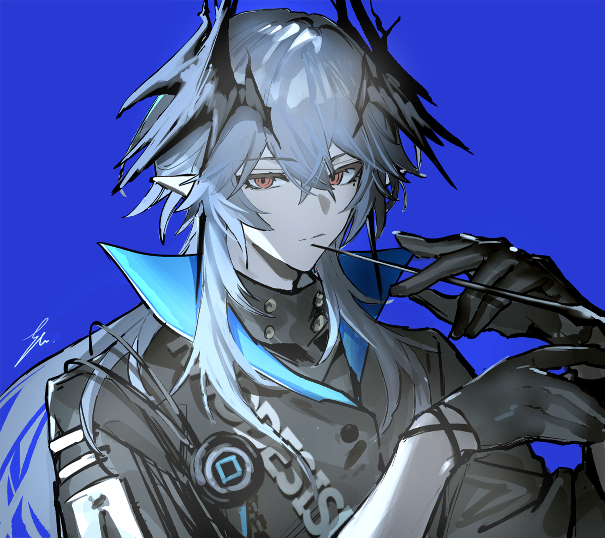 This is a pixiv picture whose title is ロゴス.