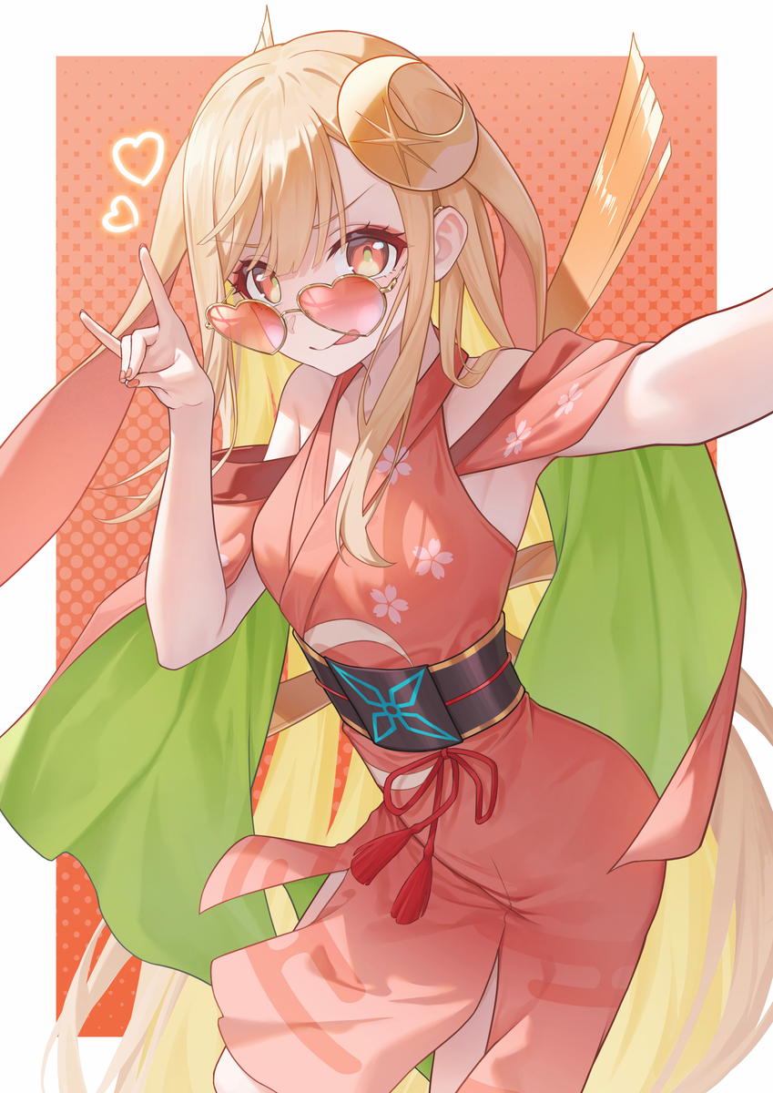 This is a pixiv picture whose title is かぐや.