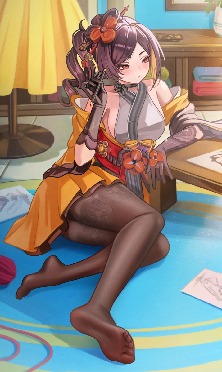 This is a pixiv picture whose title is Chiori.
