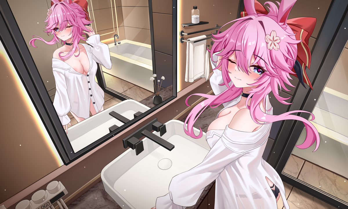 This is a pixiv picture whose title is 绯英.