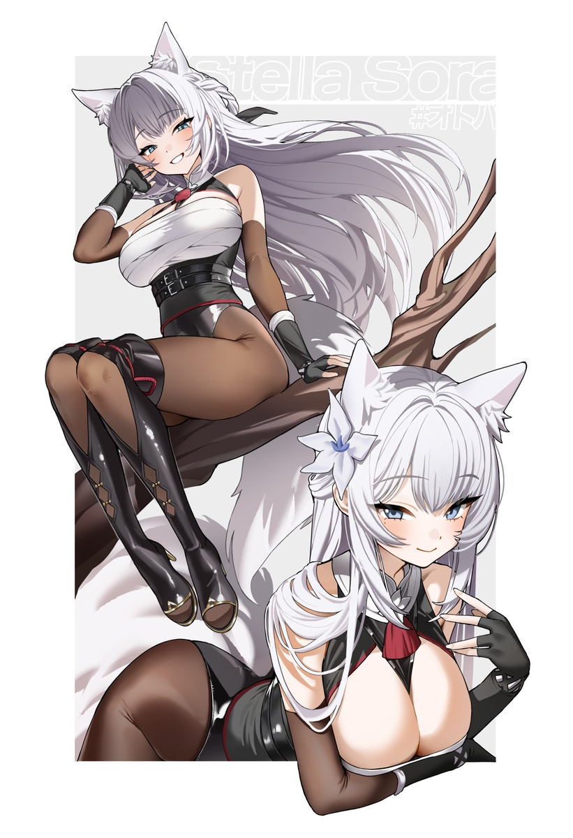 This is a pixiv picture whose title is StellaSora-オトハ.