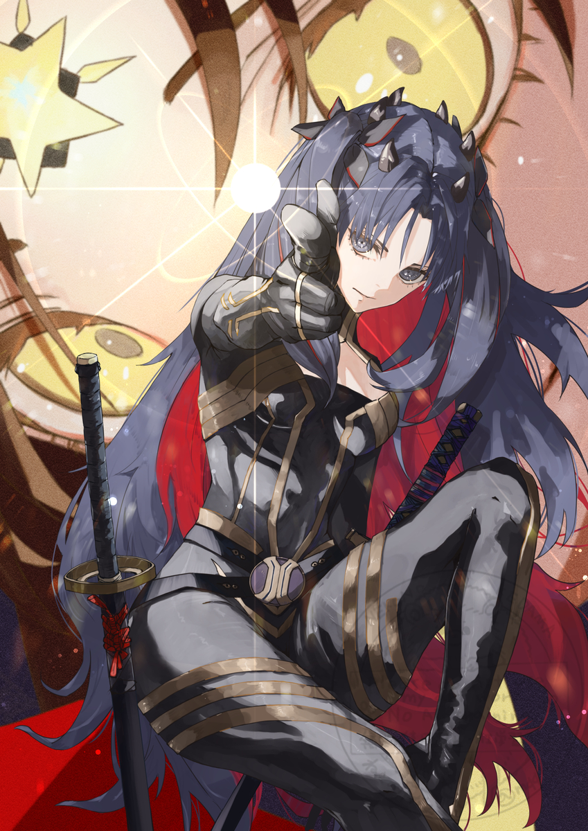 This is a pixiv picture whose title is 究極女神ビーム.