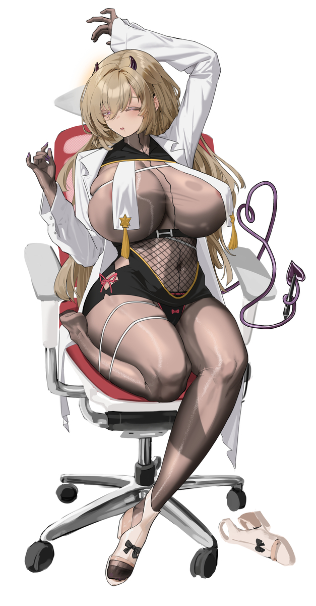 This is a pixiv picture whose title is OC.
