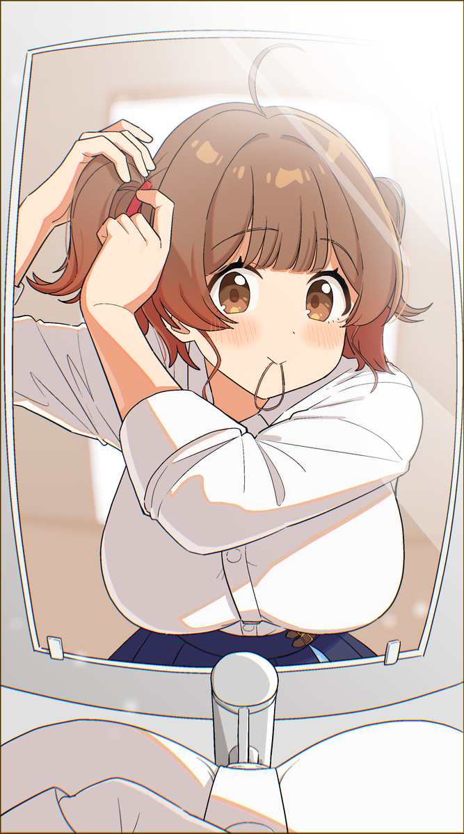 This is a pixiv picture whose title is 18．お姉ちゃんと一緒♪.