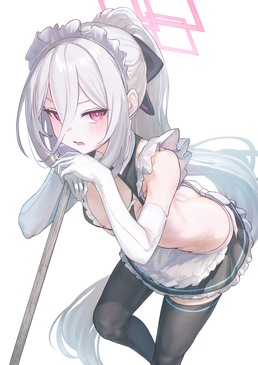 This is a pixiv picture whose title is メイドビキニケイちゃん.