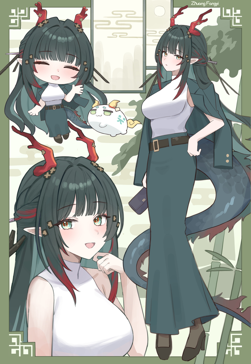 This is a pixiv picture whose title is Zhuang Fangyi.