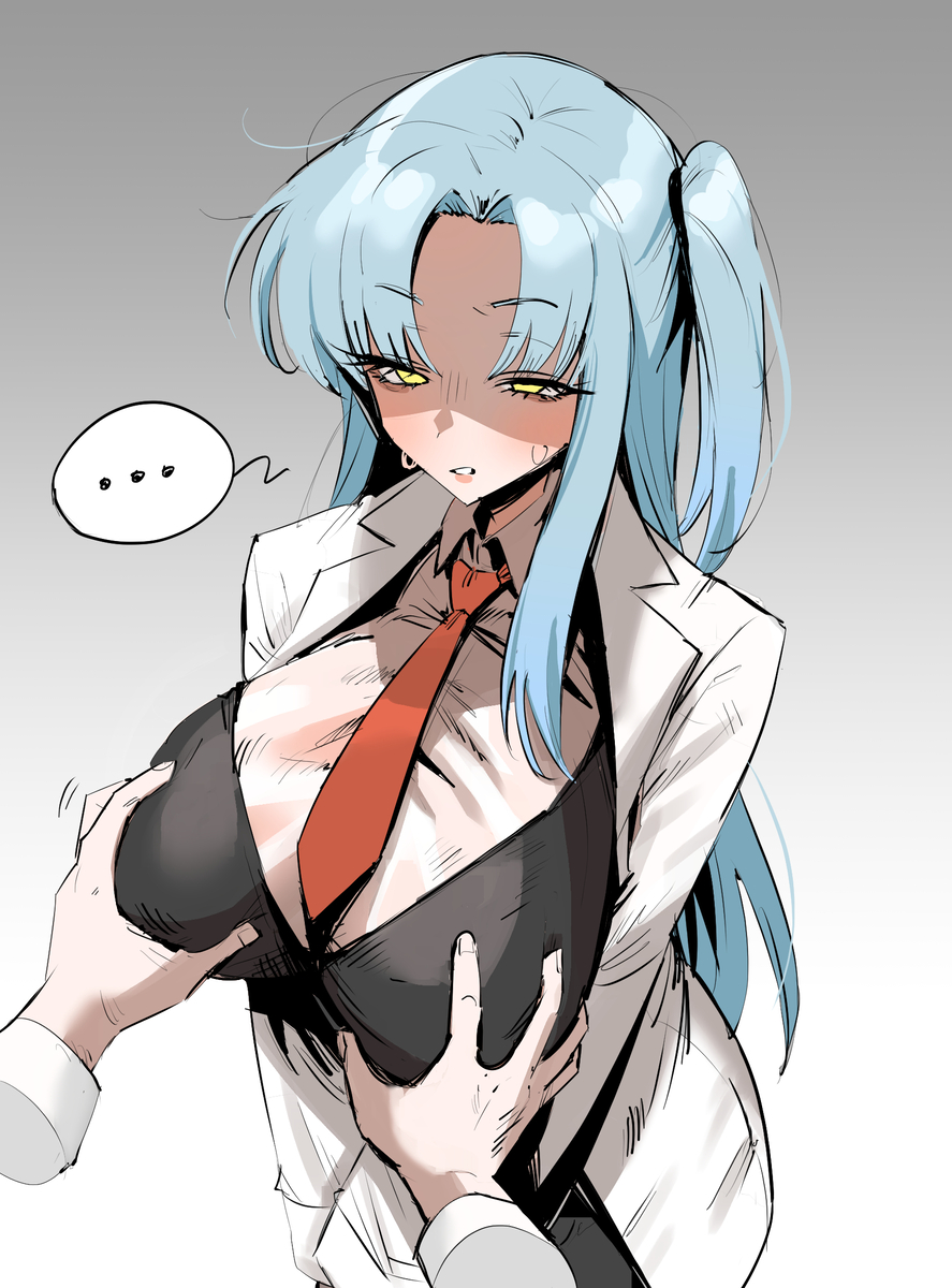 This is a pixiv picture whose title is 젤라 안마해주기.