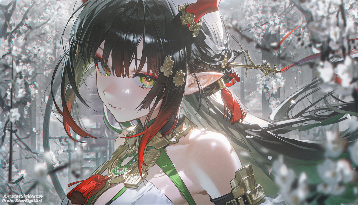 This is a pixiv picture whose title is 庄方宜🌿.