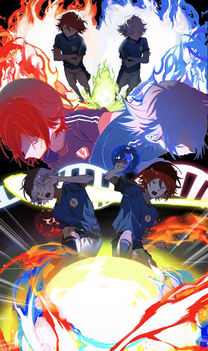 This is a pixiv picture whose title is イナイレログ2.